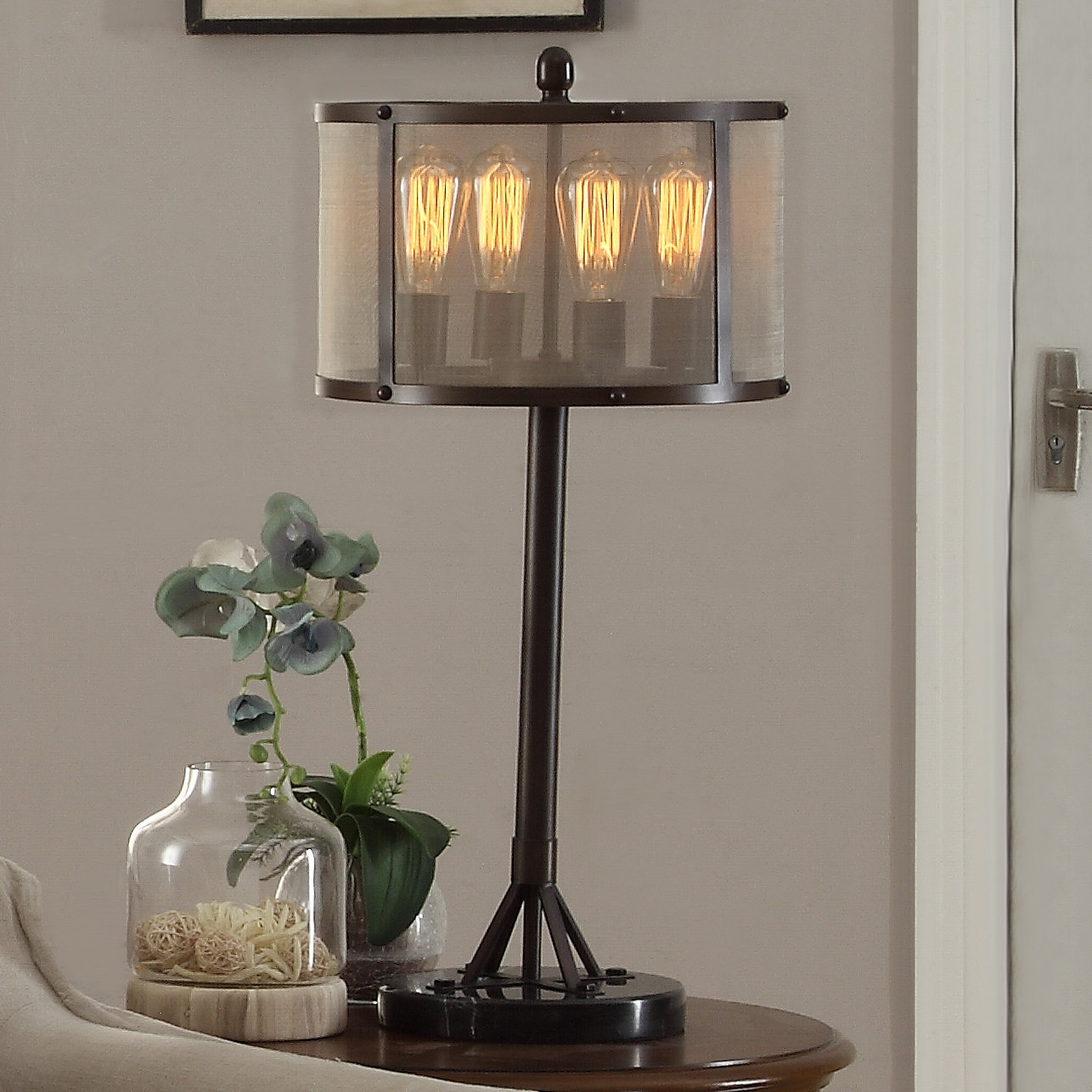 Picture of 17 Stories Jaywana Metal Accent Lamp | Wayfair