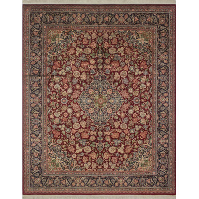 Alcantara One-of-a-Kind 8' X 10' New Age Wool Area Rug in Red