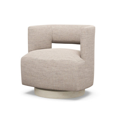 Crystle Swivel Barrel Chair