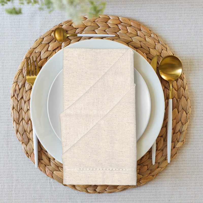 Ensemble de 12 serviettes de table Luxor