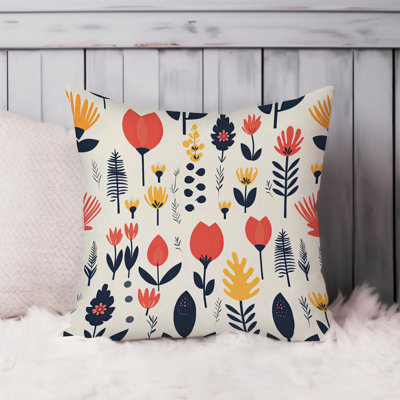 Botanical Scandinavian Flower Pattern V