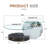 Luxurious 35.4" Glass Top Round Nesting Coffee Table with 3-Tier Storage Shelves-1373823265