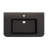 BOCCHI Parma 19.69'' Fireclay Rectangular Bathroom Sink with Overflow-94265170-90558841