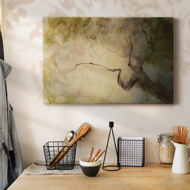 Verdant April-Gallery Wrapped Canvas, 18" H x 27" W