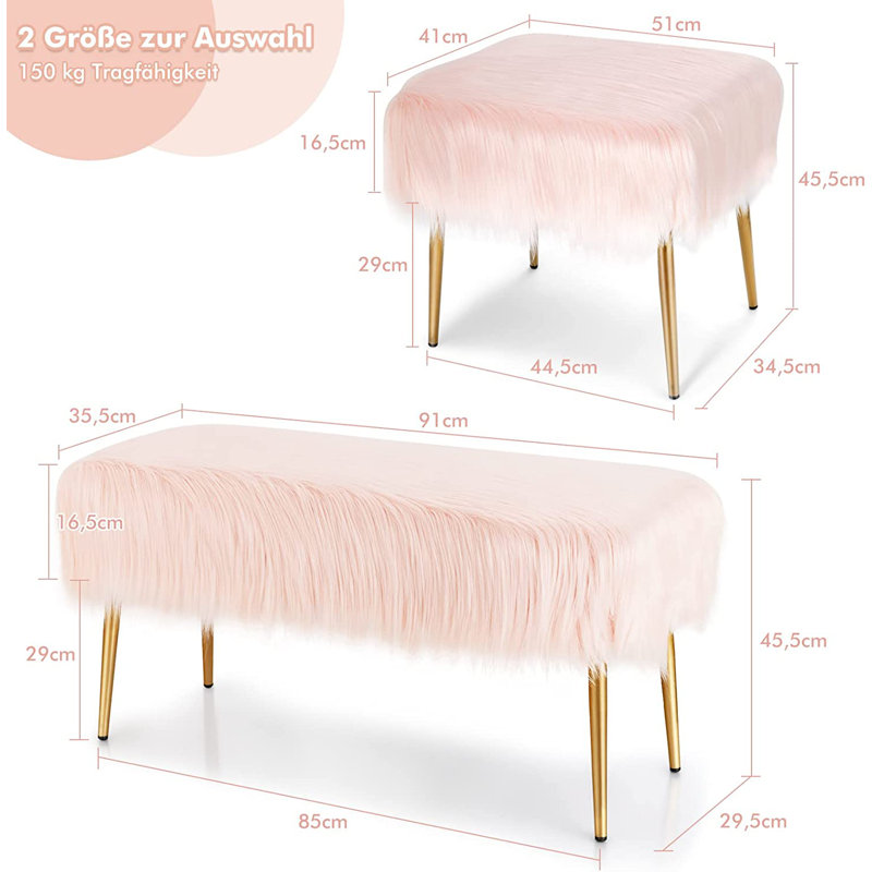 Agra Iron Accent Stool