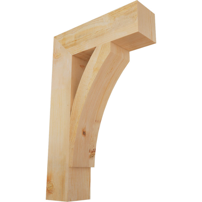Support de bloc Thorton, Douglas (sciage brut), H 34 po x l 6 po x P 22 po