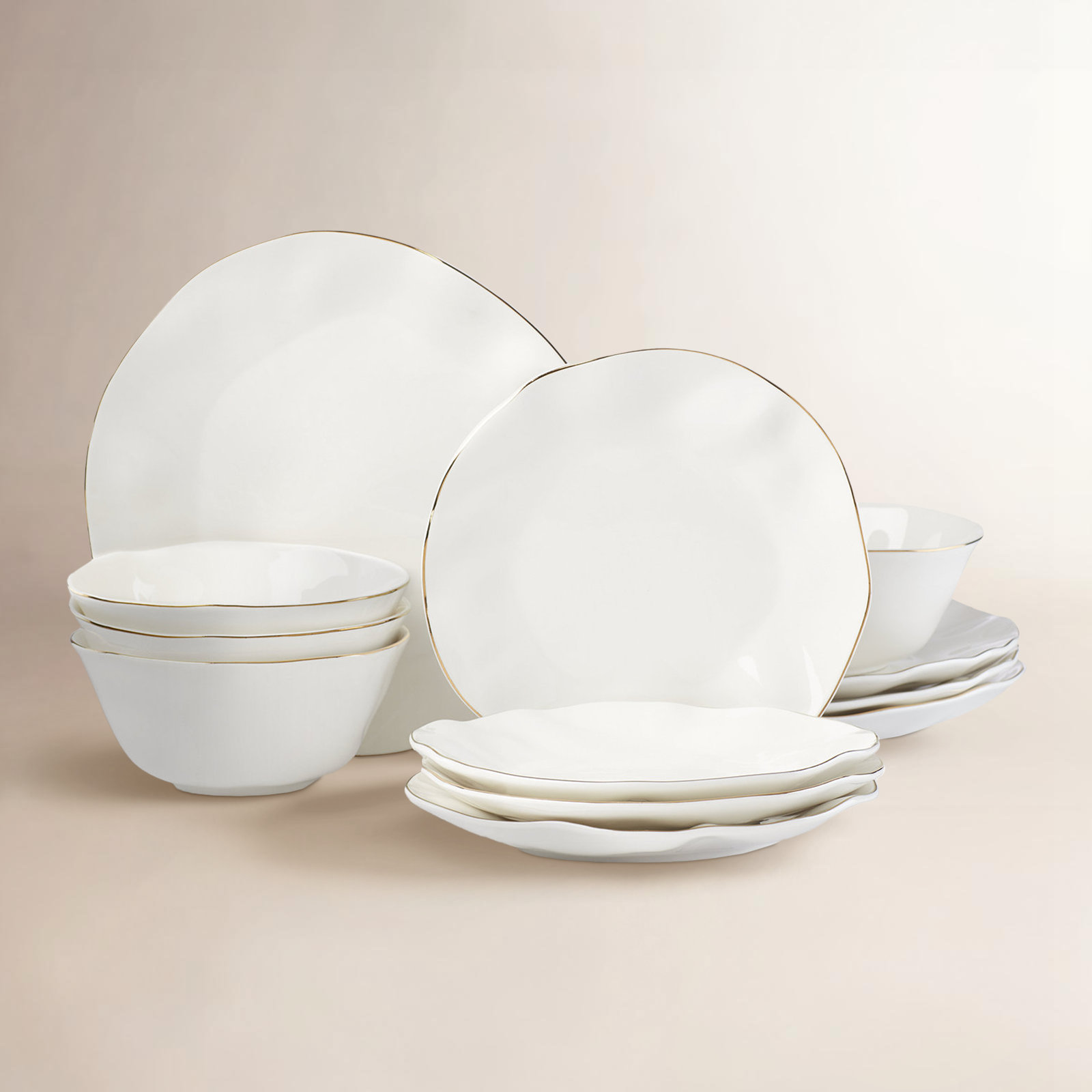 Blue Bay Porcelain Dinnerware Set