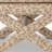 Stool Cordoba Harley Leopard Beige