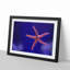 Pink Starfish - Picture Frame Graphic Art Print-55584134-55584137