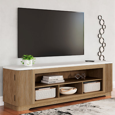 Clower 80" TV Stand For Tvs Up To 91"