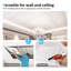Carreau de plafond en PVC 2 pi x 2 pi, panneaux de PVC 3D, paquet de 12, 48 pieds carrés-64668949