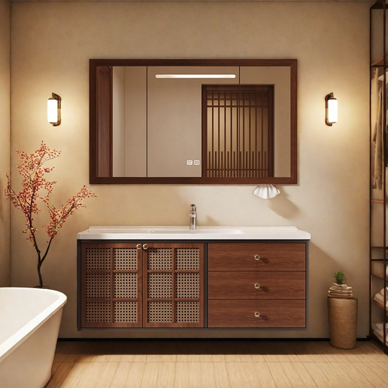 High-end retro style bathroom cabinets