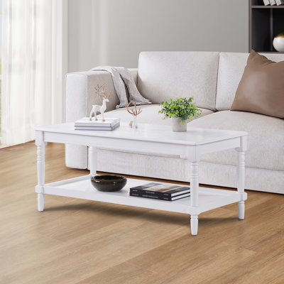 Table basse avec tablette Mayall
