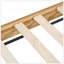 Cadre de lit en bois de pin de qualité supérieure avec tête de lit, design moderne Mid-Century pour un sommeil élégant et confortable-727544557-727544546