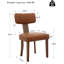 Faux Leather Accent Chair-1563350439