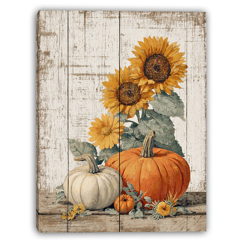 Art mural sur toile Cottage in Autumn Glow, H 24 po x l 16 po