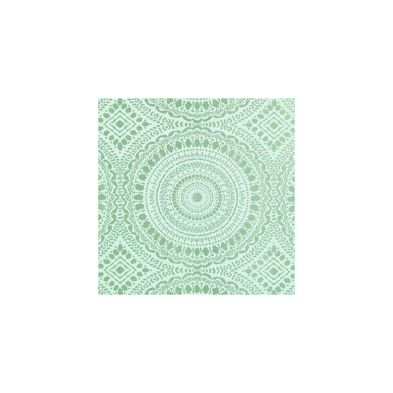 Mélange de coton Eileen K. Boyd II, Turquoise / vert