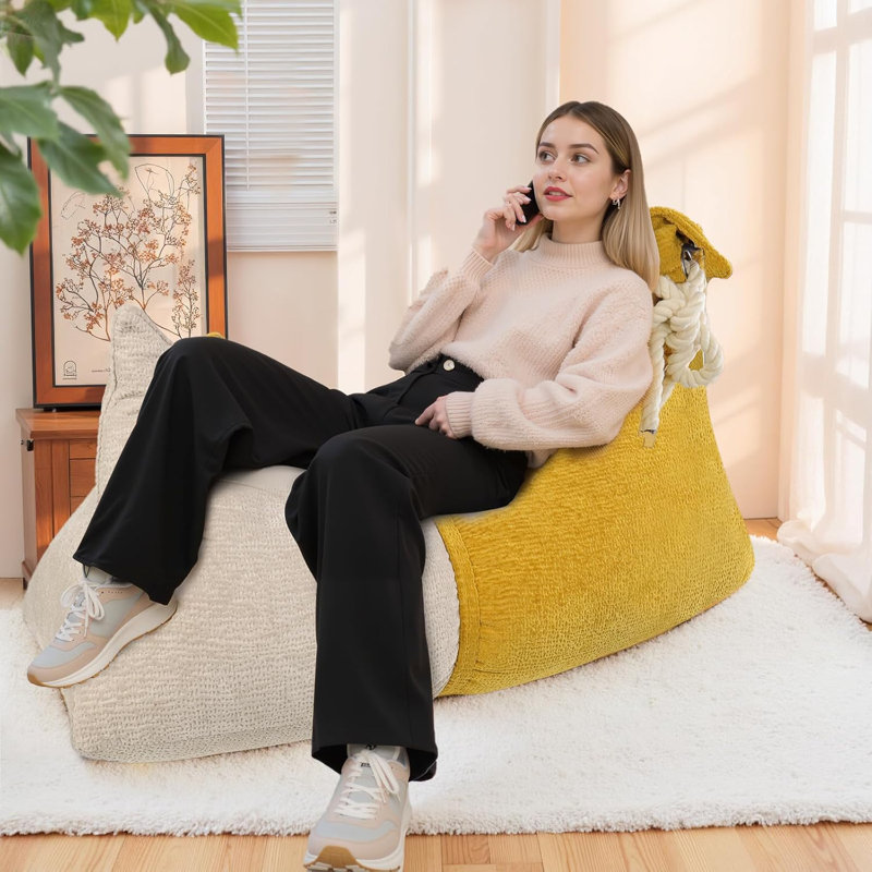 Polyester Refillable Bean Bag Chair