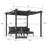 Purple Leaf 10 Ft. W X 10 Ft. D Aluminum Pergola With Canopy-90635505