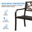 Antique Style  Metal Outdoor Bench-669611139