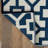 Rectangle Aubreyjo Geometric Navy/Ivory Indoor&Outdoor Area Rug-1135374499