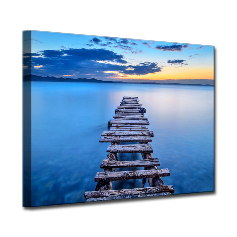 « pilier », reproduction de photo sur toile, H 12 po x l 16 po x P 1,5 po