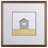 Set Of Two Rural Simplicity Wood Brown Framed Wall Art