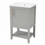 Meuble-lavabo de 20 po avec lavabo-529837432