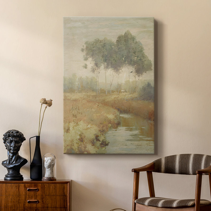 Paysage rétro Lxxxx - galerie Cavas sur mesure, H 18 po x l 12 po