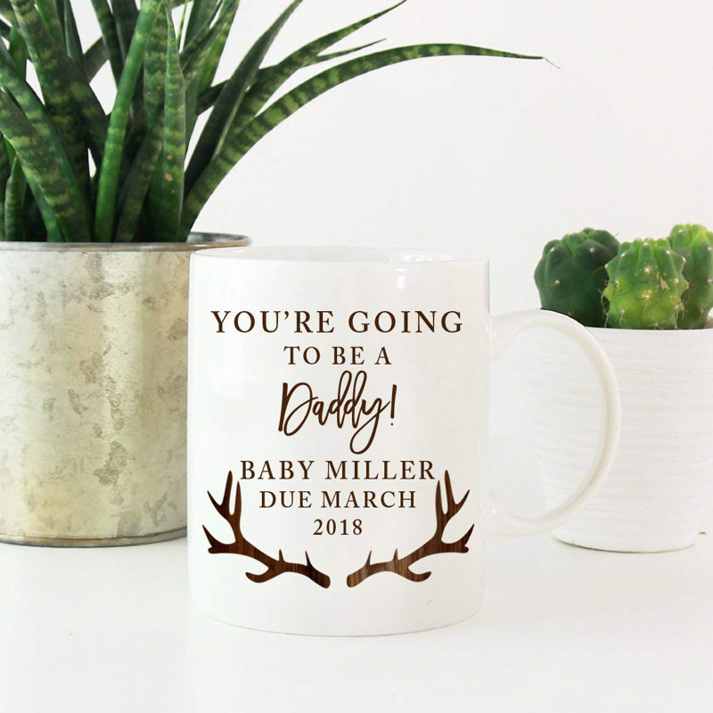Personnalisable vous allez devenir une grande tasse à café daddy Maidenhead, Oui