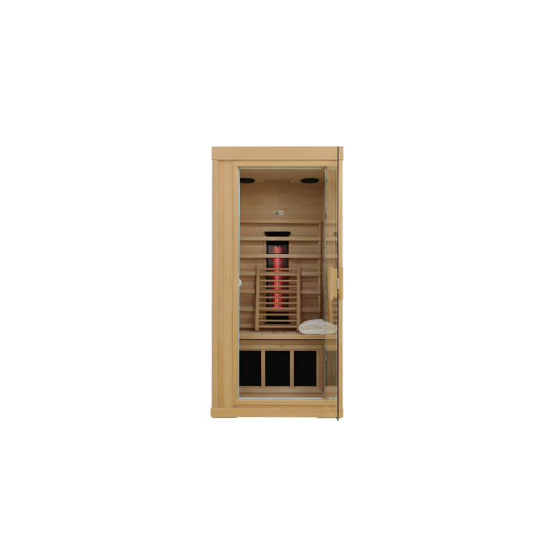 Sauna simple à pruche