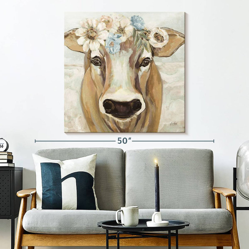 Crowle Beau With Flowers Neutral