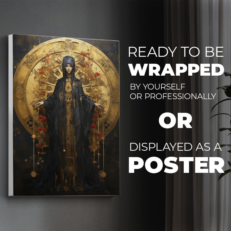 RELIGIOUS Series CII  -Premium Canvas Print Only - NOT FRAMED -Ready to Hang, 27" H x 18" W