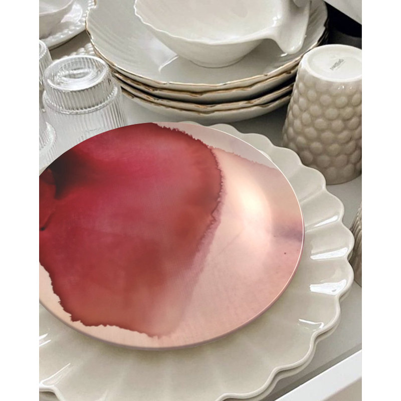 Assiette en porcelaine fine n ° 7 de Fanyu Lin