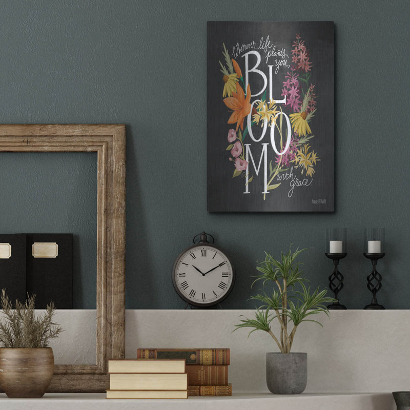 «Bloom With Grace» par House Fenway, H 16 po x l 12 po