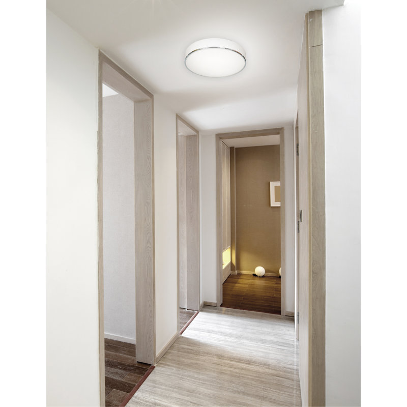 Josahua Glass Flush Mount, Incandescent