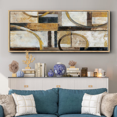 Interplay- Framed Canvas