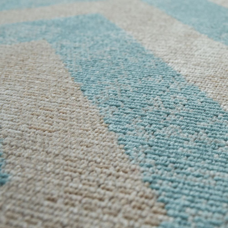 Middlesbrough Geometric Indoor / Outdoor Area Rug, Rectangular 60 x 100cm