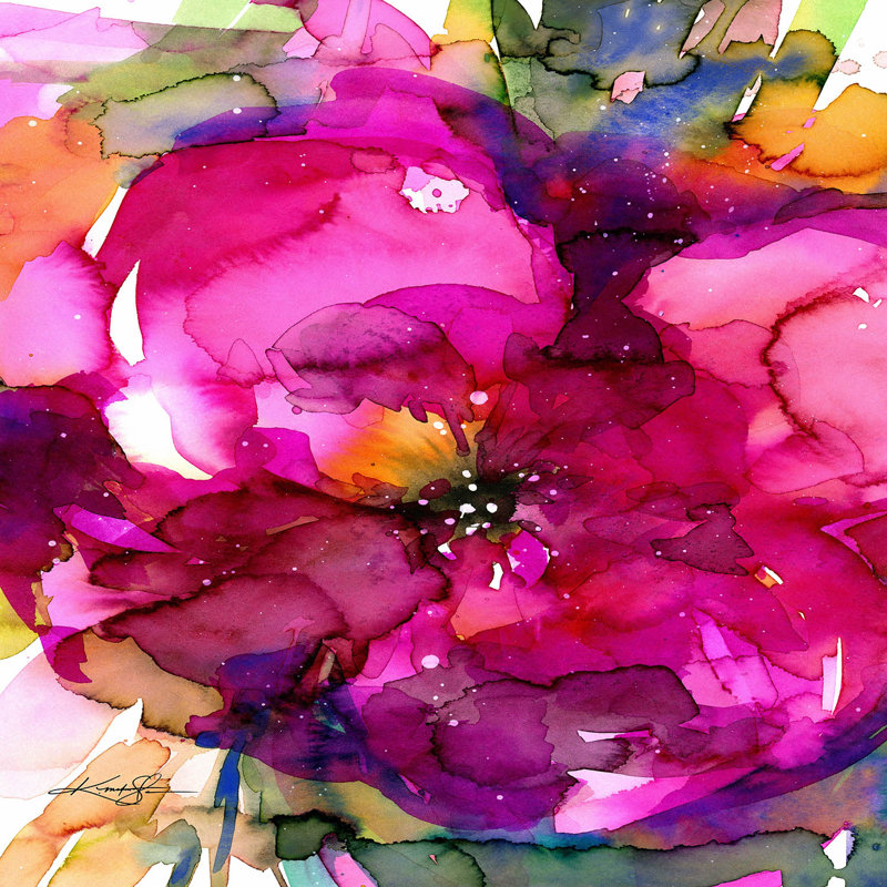 Ensemble de housse de couette DiaNoche en microfibre par Kathy Stanion - Floral Enchantment 8