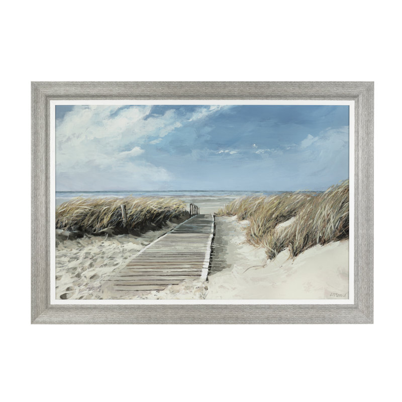 'View to Sea' Framed Print