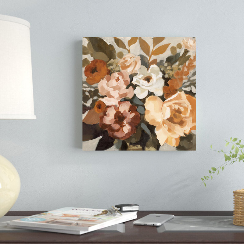 Arrangement automnal I, H 12 po x l 12 po, Non, Toile tendue