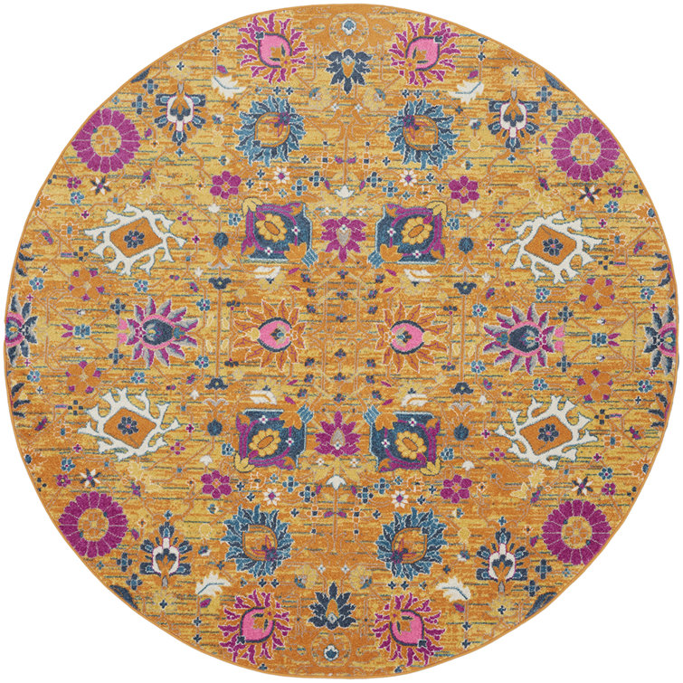 Justien Floral Area Rug
