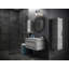Meuble-lavabo simple 36 po avec plateau en marbre de culture Kato-1610322135