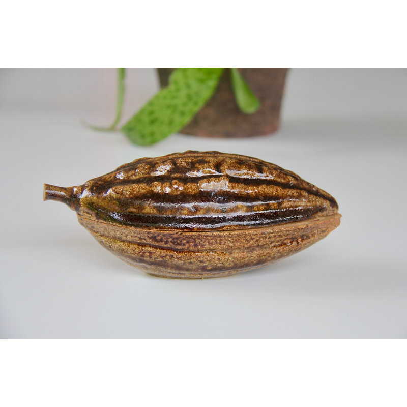 Bougie fantaisie Cacao Cabosse, Brun