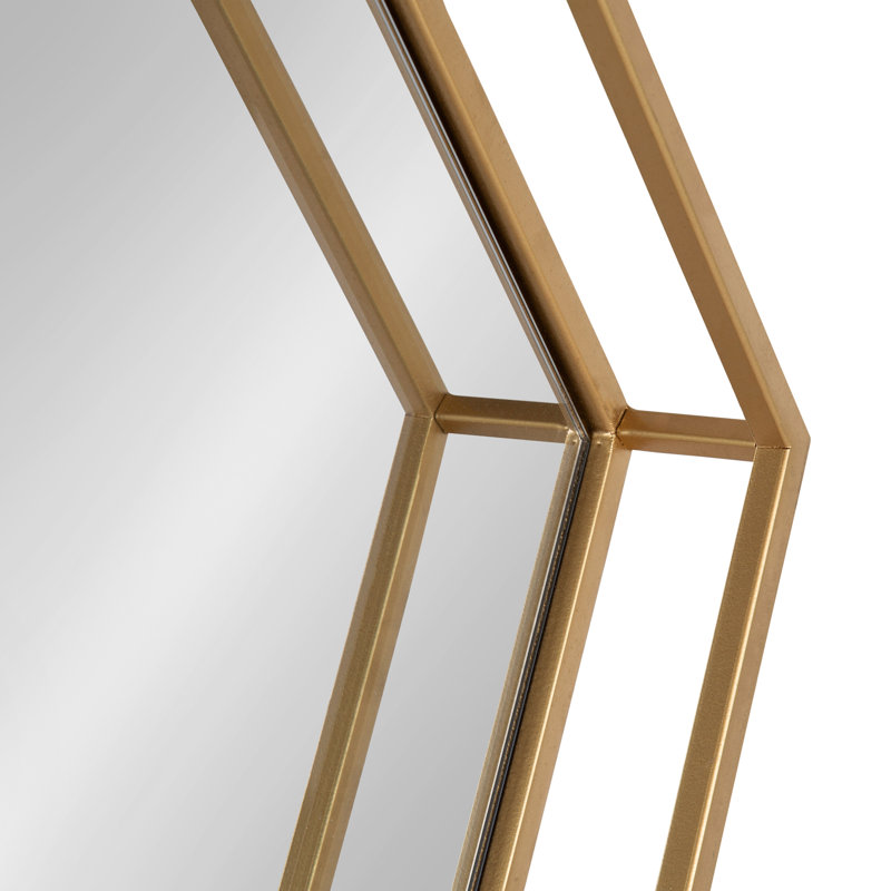 Miroir d'appoint Schaub, Doré