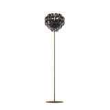 Giogali Floor Lamp Crystal Amber Matt Bronze 1 E26 Ul 1