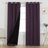 Deconovo 100% Blackout Grommet Curtain Panels with Liner, Thermal Insulated Room Darkening Curtains (Set of 2)-75195044-75195021