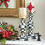 Courtly Check Medium Pillar Candlestick-723318519