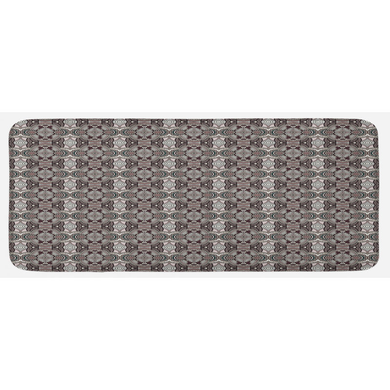 Eclectic Synthetic Kitchen Mat