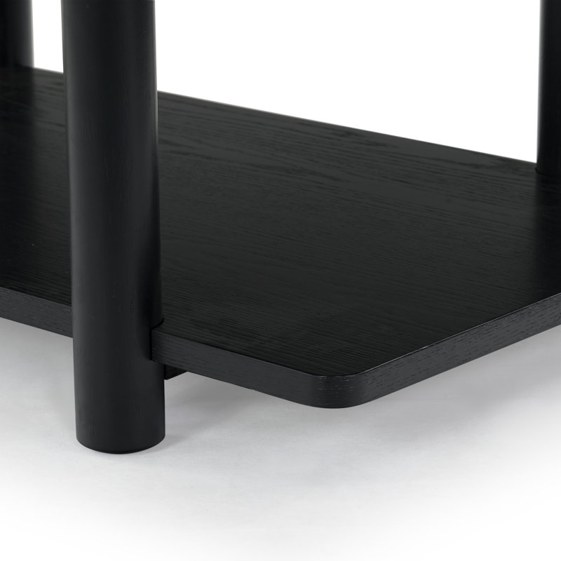 Table basse Hepburn, Noir, noir, noir, noir